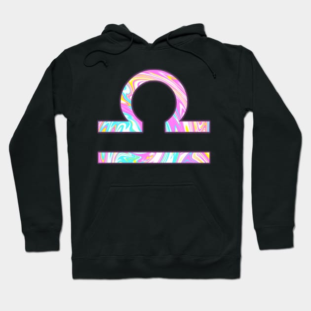 PSYCHEDELIC LIBRA Hoodie by SquareClub